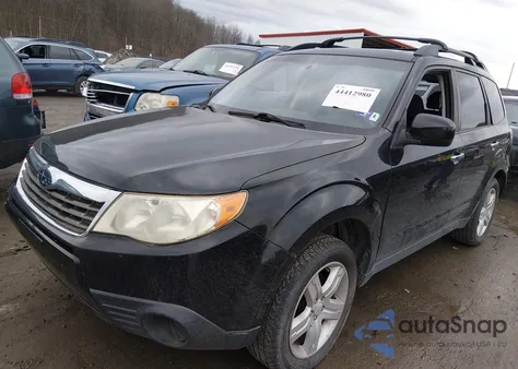 2009 Subaru Forester 2.5X из США, поврежденный, VIN JF2SH63649H713231